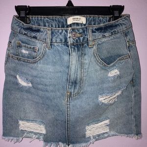 Forever 21 Jean Skirt